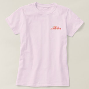 Bible Quote Graphic T - Shirt   Lass uns Adore Ihm