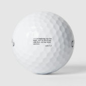 BIBLE QUOTE JOHN GOLFBALL (Vorderseite)
