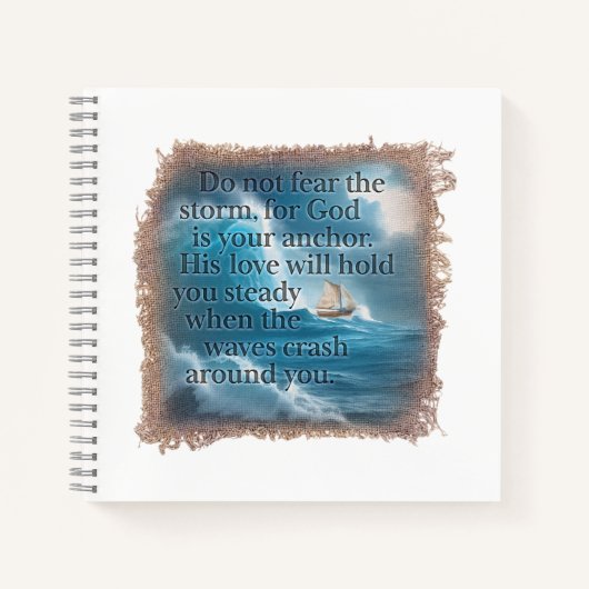 BIBLE QUOTE - Journal Notizblock (Vorderseite)