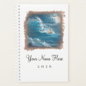 BIBLE QUOTE - Personalized Day Planner Planer (Vorderseite)