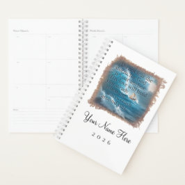 BIBLE QUOTE - Personalized Day Planner Planer