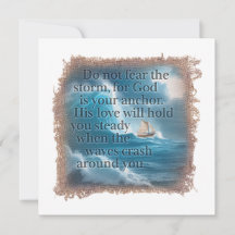 BIBLE QUOTE - Personalized Notecard