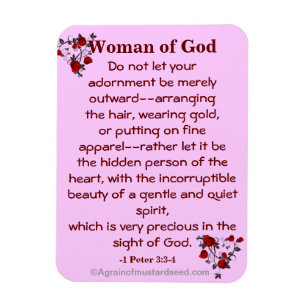 Bible Quotes Agrainofmustardseed.com Magnet