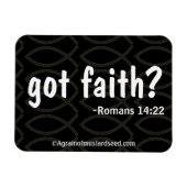 Bible Quotes Agrainofmustardseed.com Magnet (Horizontal)