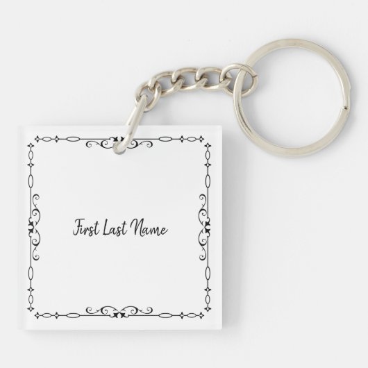 Bible Scripture Aaronic Segen Nummer 6:24-26 Schlüsselanhänger (Rückseite)