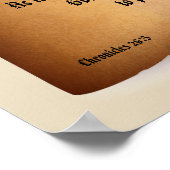 BIBLE SCRIPTURE SCROLL Poster (Ecke)