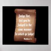 BIBLE SCRIPTURE SCROLL poster (Vorne)