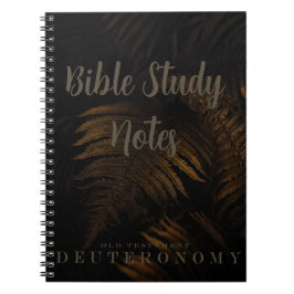 Bible Study-Deuteronomy Notizblock