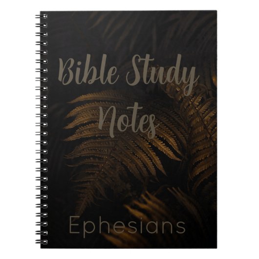 Bible Study-Ephesians Notizblock (Vorderseite)