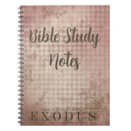 Bible Study-Exodus Notizblock
