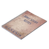 Bible Study-Geneseis Notizblock (Linke Seite)