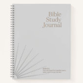 Bible Study Journal Notizblock (Vorderseite)