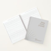 Bible Study Journal Notizblock (Innenseite)