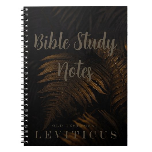 Bible Study-Leviticus Notizblock (Vorderseite)
