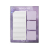 Bible Study Notepaper Personalisiert Notepad Notizblock (Rotiert)