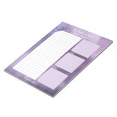 Bible Study Notepaper Personalisiert Notepad Notizblock (angewinkelt)