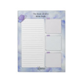 Bible Study Notepaper Personalisiert Notepad Notizblock (Rotiert)