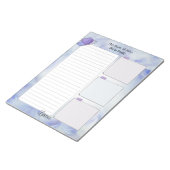 Bible Study Notepaper Personalisiert Notepad Notizblock (angewinkelt)