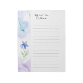 Bible Study Notepaper Personalisiert Notepad Notizblock