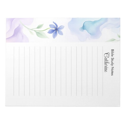 Bible Study Notepaper Personalisiert Notepad Notizblock (Vorderseite)