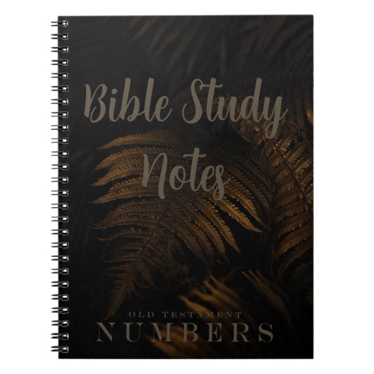 Bible Study-Numbers Notizblock (Vorderseite)