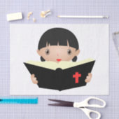 BIBLE STUDY SEIDENPAPIER (Handwerk)