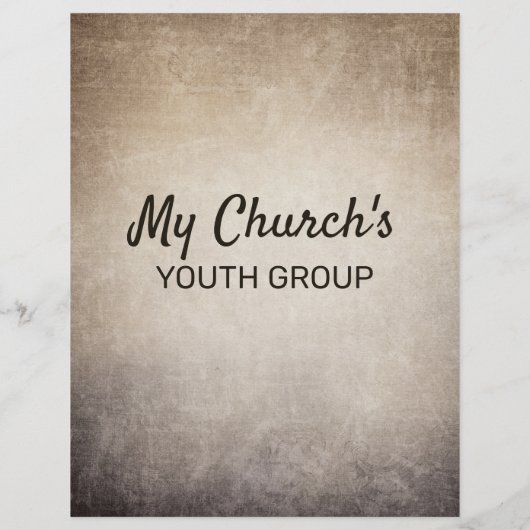 Bible Trivia Game Sheet Anpassbare Fragen Flyer (Hinten)