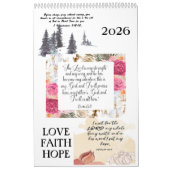 Bible Verse 2026 Wall Calendar Kalender (Titelbild)