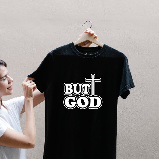 Bible Verse '''Aber Gott''' Typografie personalisi T-Shirt