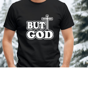 Bible Verse '''Aber Gott''' Typografie personalisi T-Shirt
