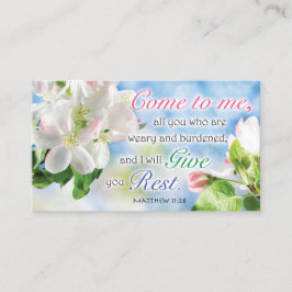 Bible Verse Cards - Religious Motivational Cards Telefonnummerkarte