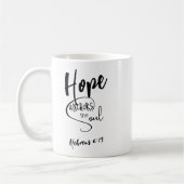 Bible Verse Coffee Tasse (Links)