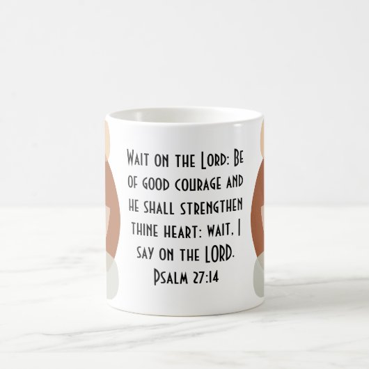 Bible Verse Coffee Tasse (Mittel)