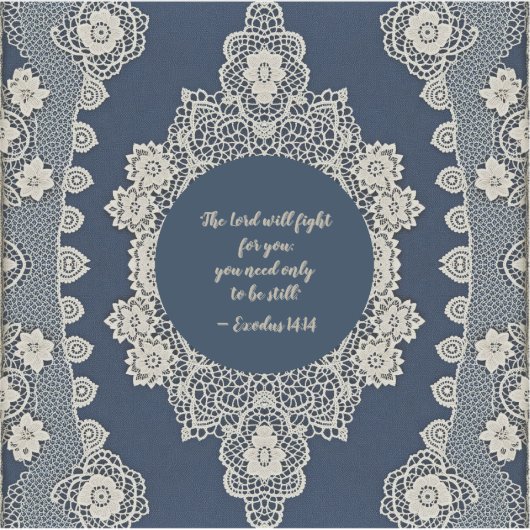 Bible Verse Custom-Cut Vinyl Sticker (Vorderseite)