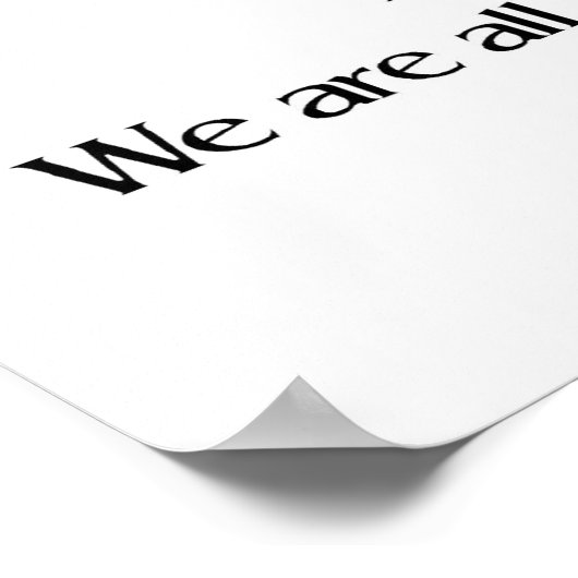 BIBLE VERSE, DU BIST DER POTTER, ISAIAH POSTER (Ecke)