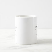 Bible Verse Elegant Kaffeetasse (Mittel)