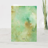 BIble Verse Ermutigung Rose Sympathy Card Dankeskarte (Rückseite)