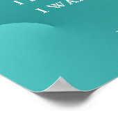 Bible Verse for Health zitiert Isaiah Poster (Ecke)