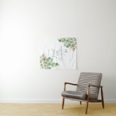 Bible Verse Greenery Er restauriert mein Soul Tape Wandteppich (Beispiel (Horizontal))