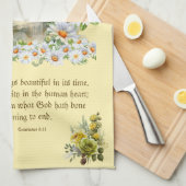 Bible Verse Handtuch, das er gemacht hat alles Bea Geschirrtuch (Viertel Falte)