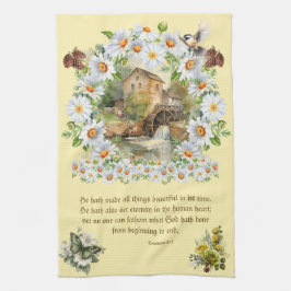 Bible Verse Handtuch, das er gemacht hat alles Bea Geschirrtuch