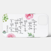 Bible Verse iPhone / iPad Fall 13 Case-Mate iPhone Hülle (Rückseite (Horizontal))