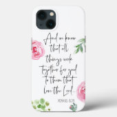 Bible Verse iPhone / iPad Fall 13 Case-Mate iPhone Hülle (Rückseite)