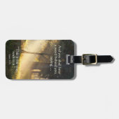 Bible Verse Isaiah 30 Dies ist der Weg, der darin  Gepäckanhänger (Vorderseite horizontal)