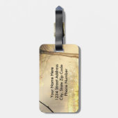 Bible Verse Isaiah 30 Dies ist der Weg, der darin  Gepäckanhänger (Rückseite vertikal)