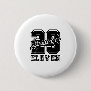 Bible Verse Jeremiah 29_11 Jersey Look Christlich Button