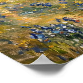 Bible Verse John 7:38 Wer an mich glaubt Poster (Ecke)