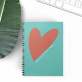 Bible Verse Journal, Christian Scripture Heart Notizblock