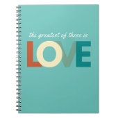 Bible Verse Journal, das Bestste davon ist die Lie Notizblock (Vorderseite)