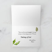 Bible Verse Mark 6:31 Komm mit mir Inspiration Karte (Innenseite)